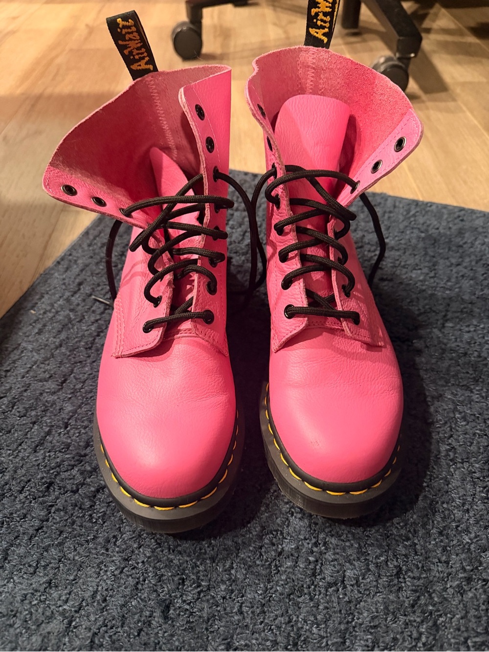 Pink Doc Martens Boots